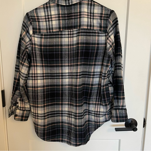 Madewell Flannel Sunday Shirt in Cronston Plaid - Picture 6 of 7